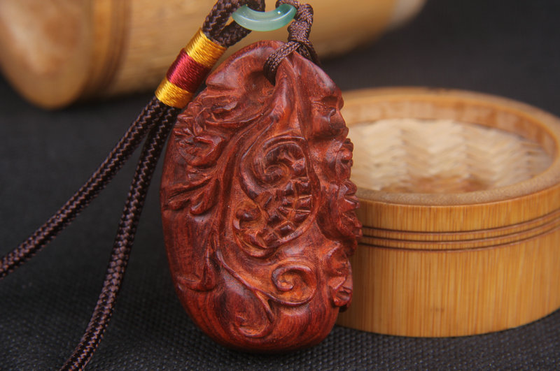 Ganoderma lucidum hand piece Indian lobular rosewood